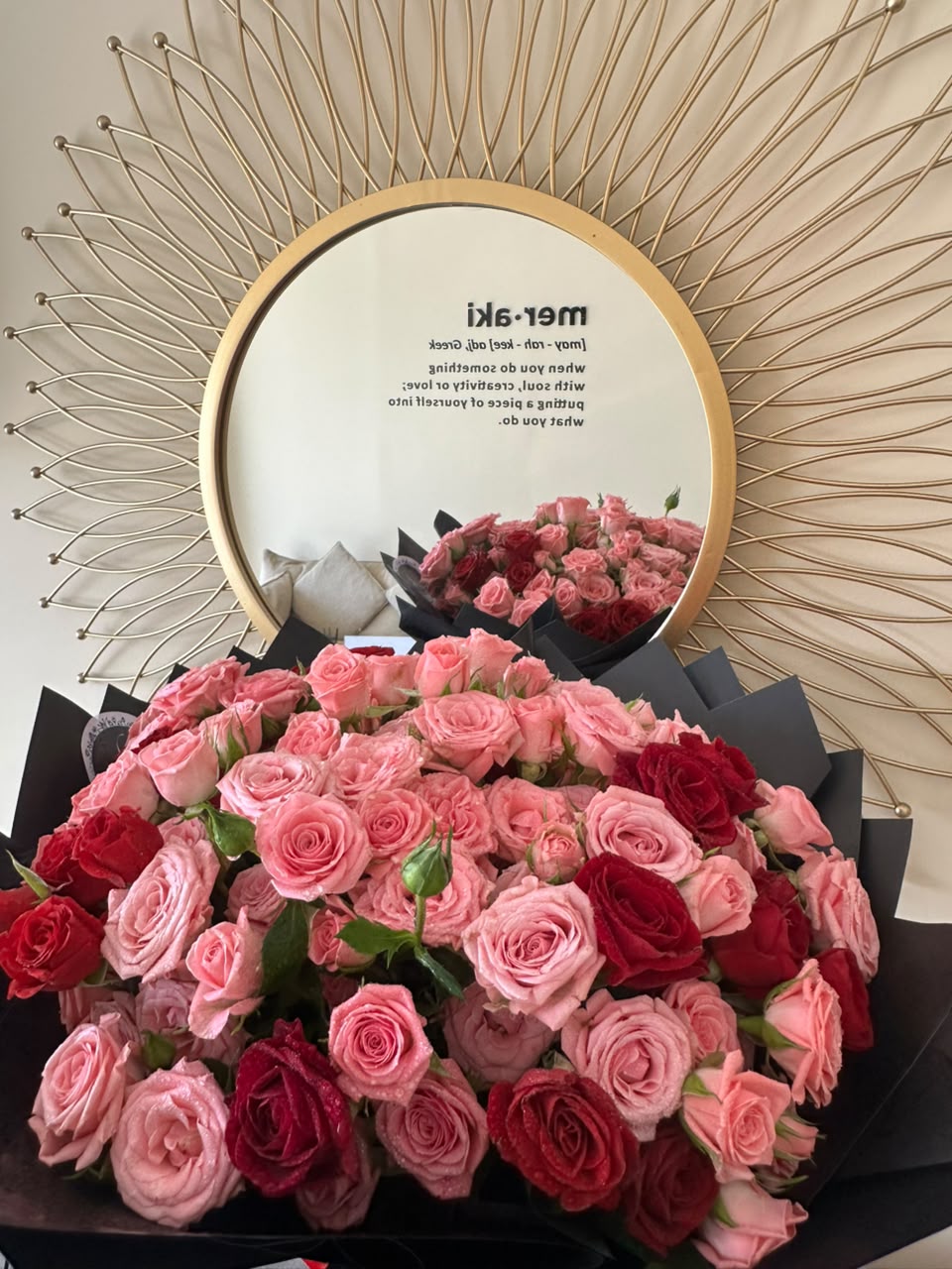 Premium blush floral arrangement by El Floral Events & Flowers